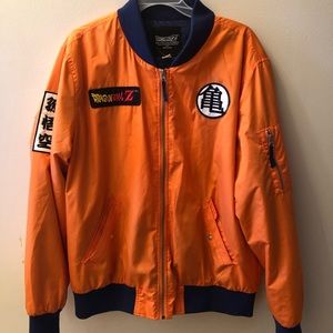 Dragon Ball Z Orange Bomber Jacket